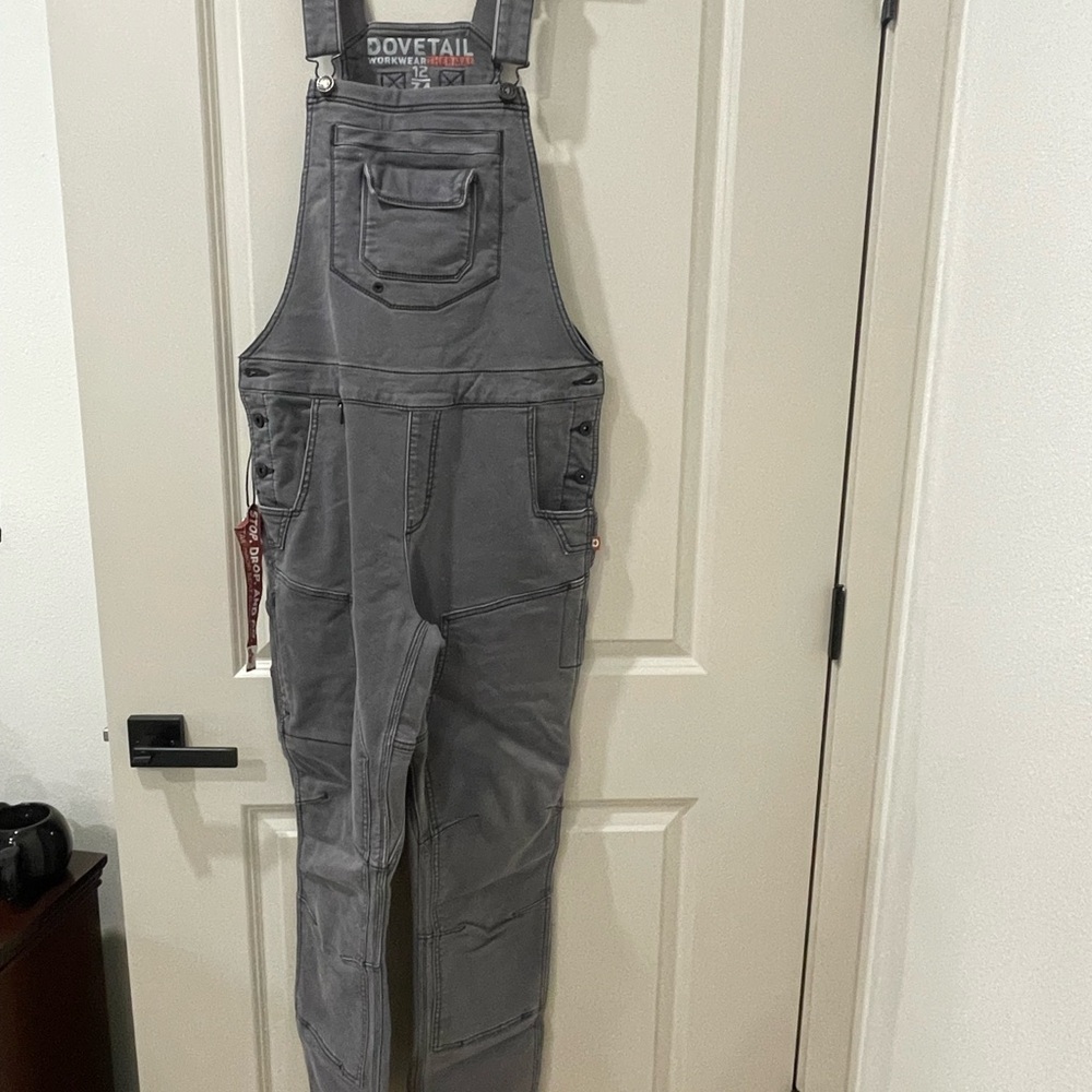 Dovetail Workwear Women's Gray Overalls